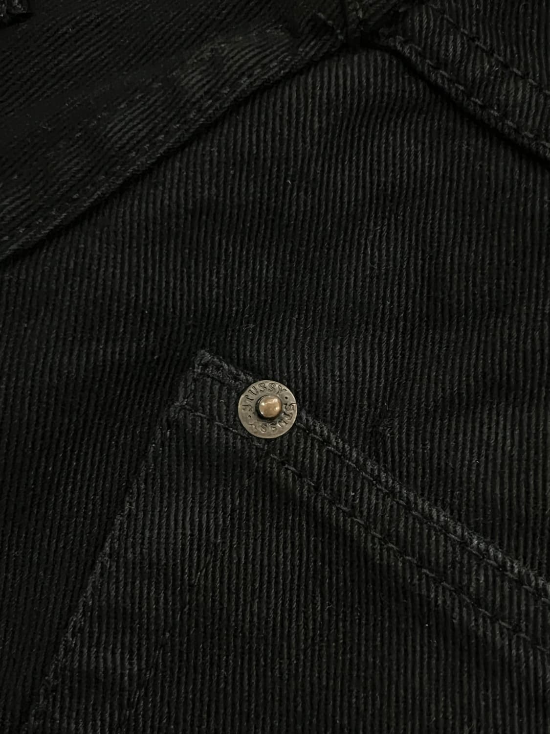 90s STUSSY USA DENIM JORTS (30) 상품이미지6