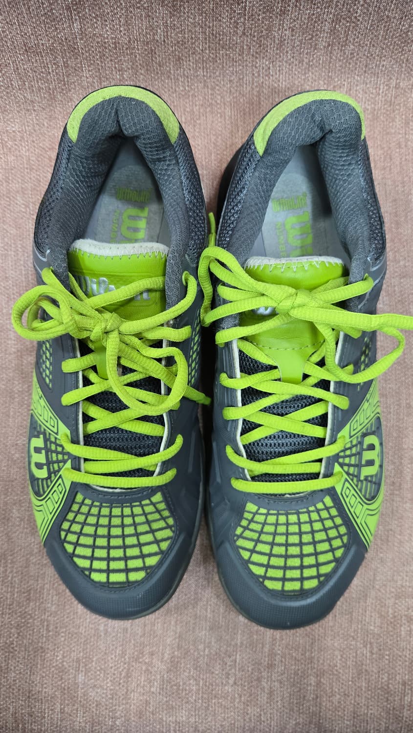 윌슨 250mm- 테니스화 회색/형광색 운동화 상품이미지2