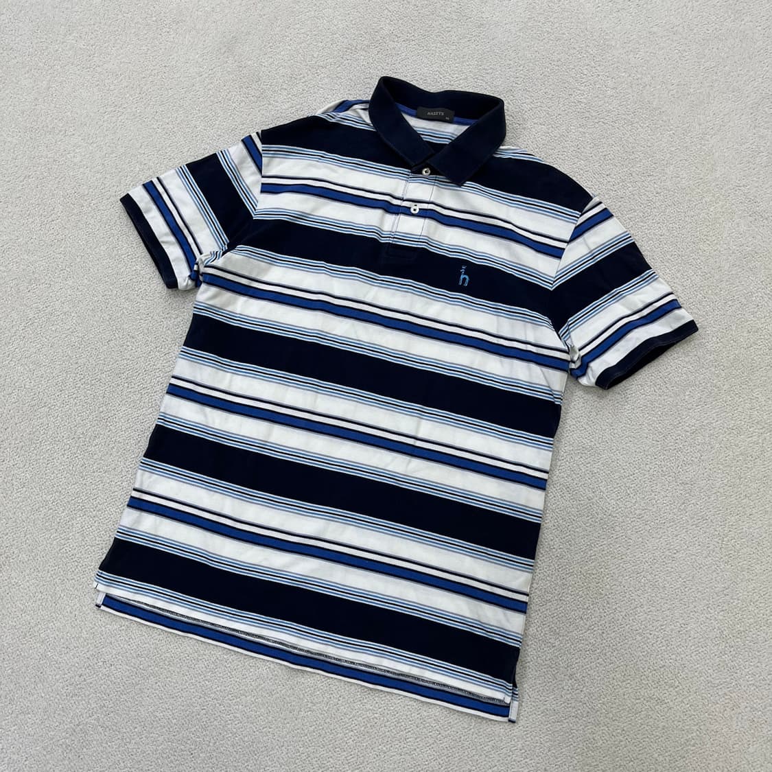 100 헤지스 반팔 카라 티셔츠 0414M 상품이미지1