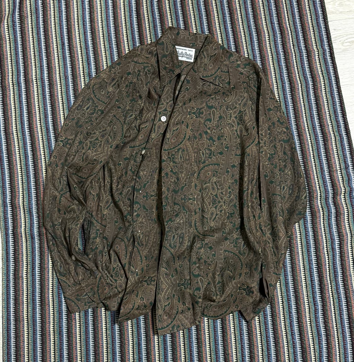 와코마리아 페이즐리 셔츠 상품이미지2