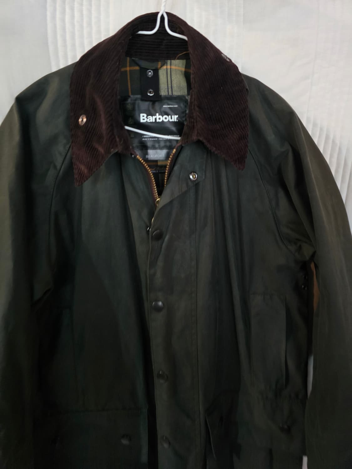 바버 뷰포트 자켓 올리브 상품이미지1