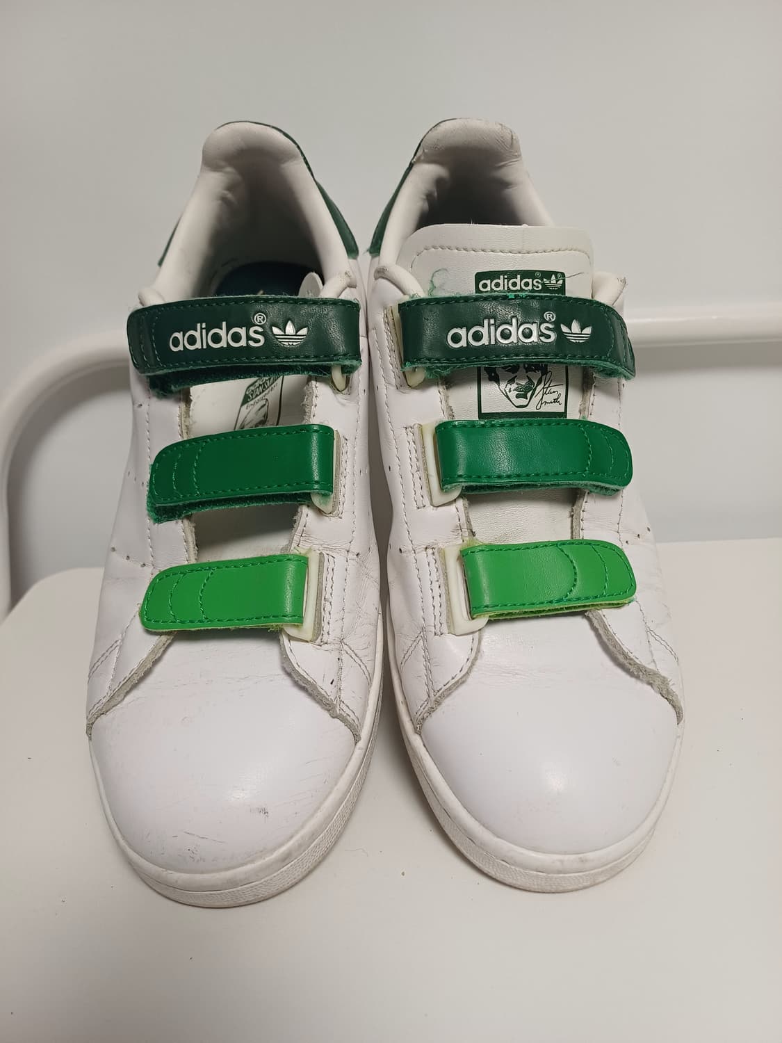 아디다스 스탠 스미스 CF 벨크로 '그린 그라데이션' (255) 상품이미지1