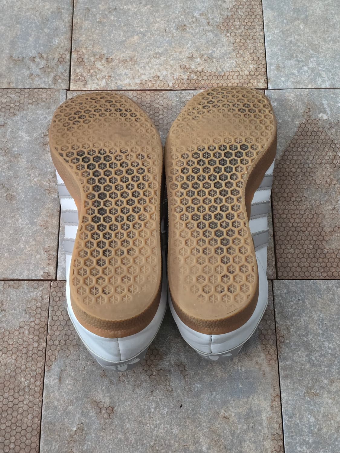 (250)아디다스 가젤 화이트 그레이  상품이미지10