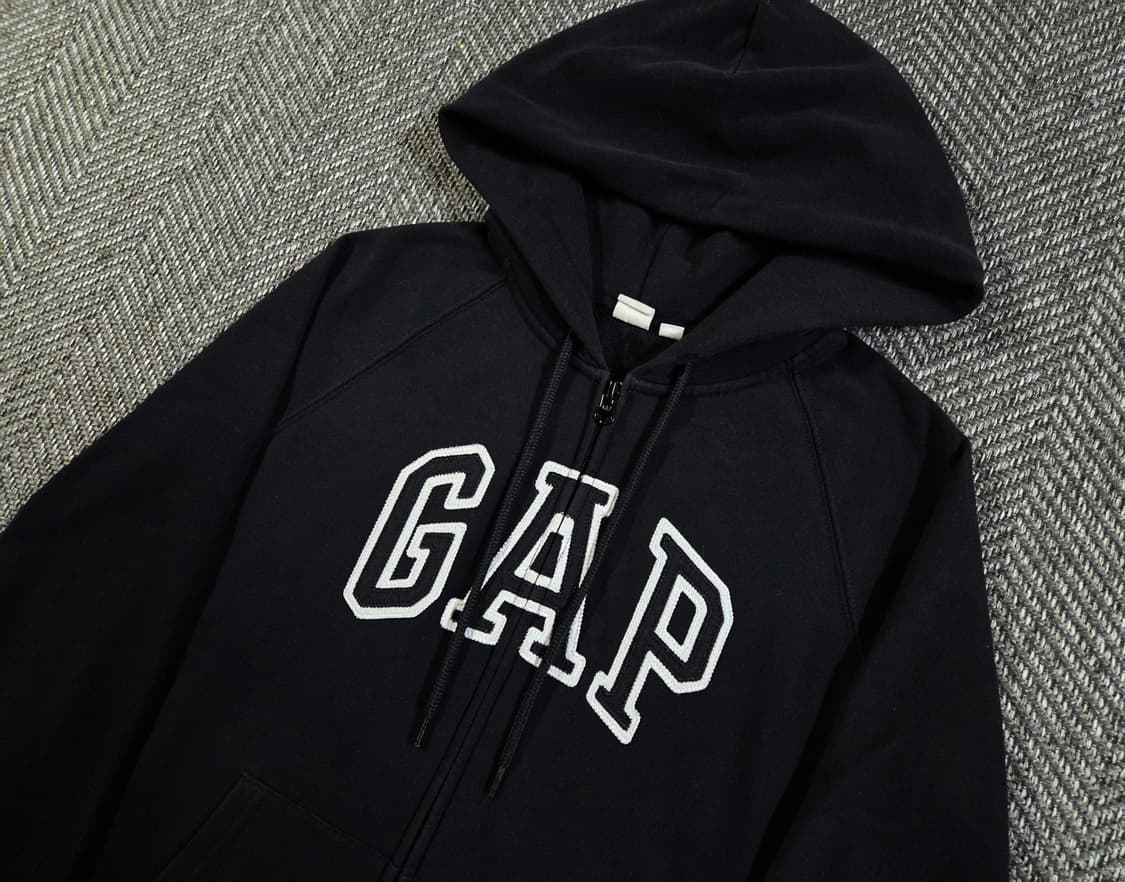 GAP 갭 블랙 풀집업 후드집업 상품이미지3