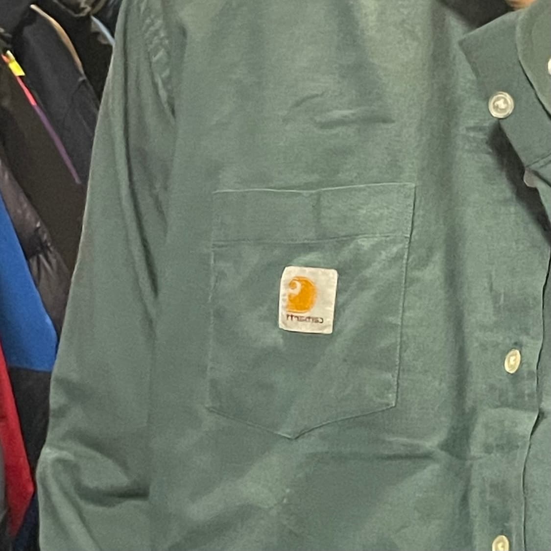 [IM] carhartt 칼하트 녹차 긴팔셔츠 상품이미지6