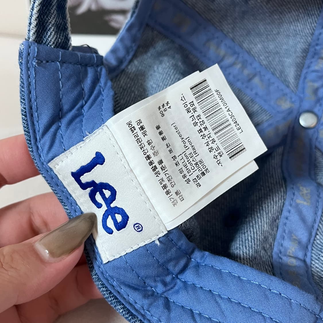 [정품] Lee 데님 모자 상품이미지5