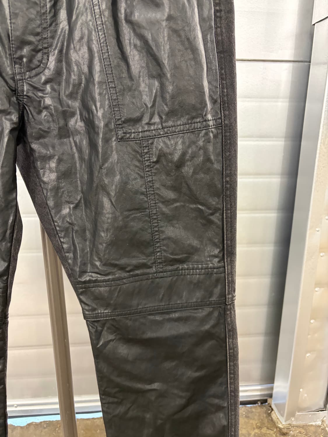 Juun.j two-tone leather pants 50 상품이미지4