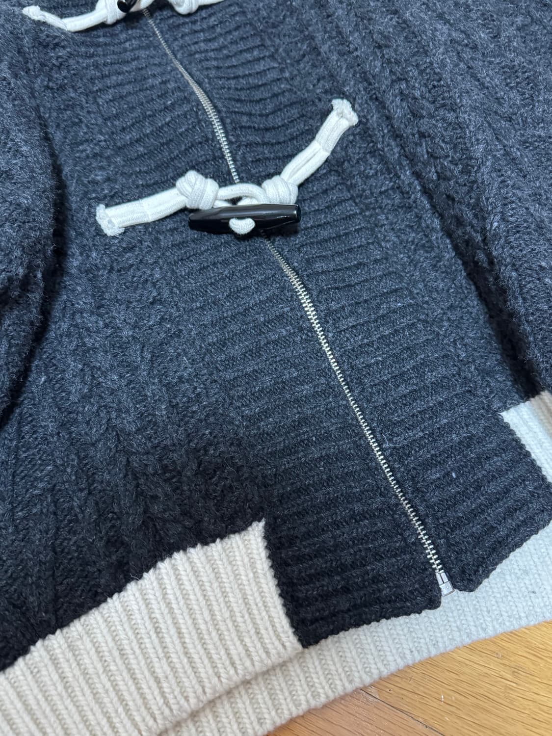 톰보이 토글 가디건 상품이미지5