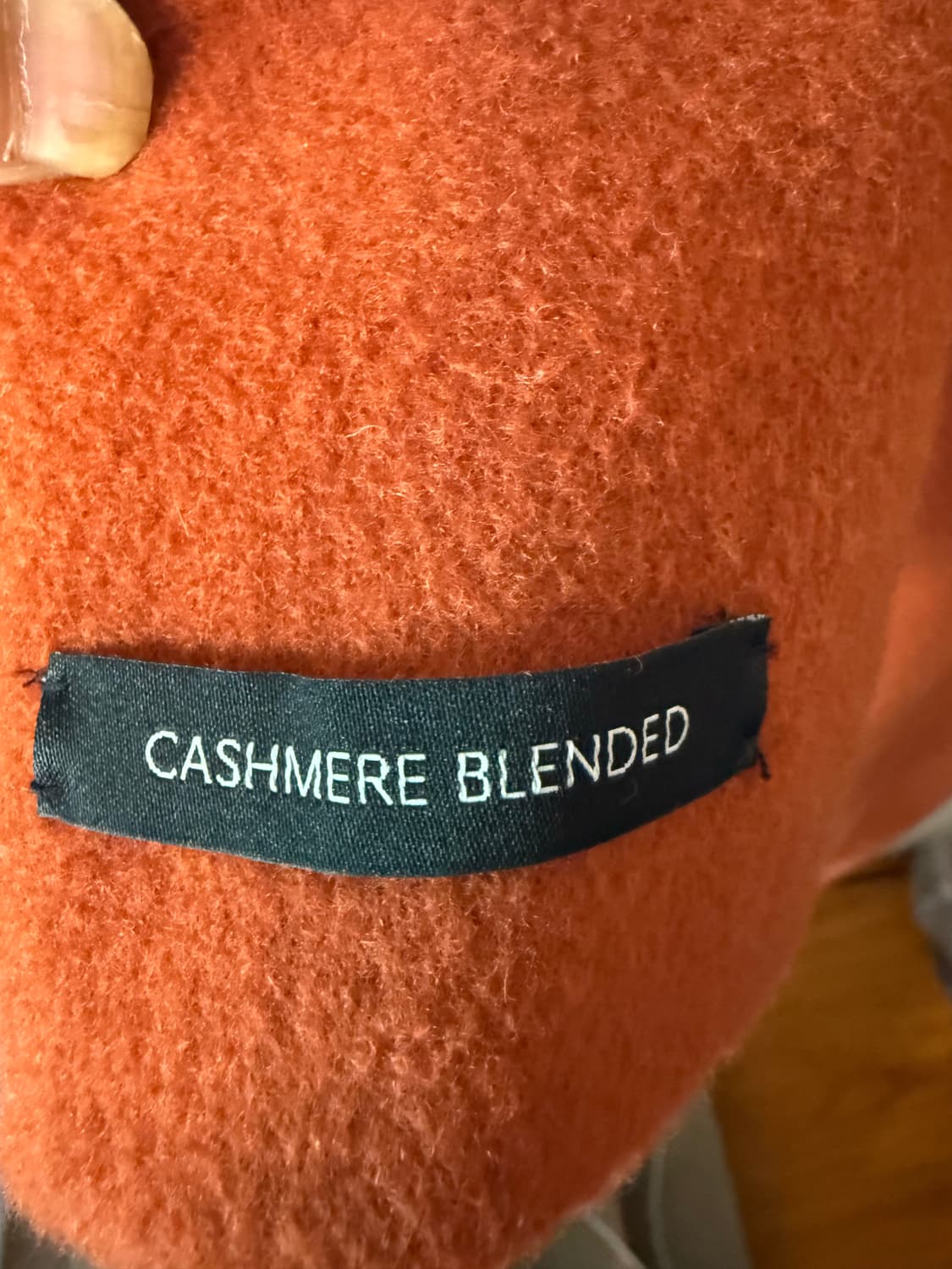 택채 새상품  올리브데 올리브  캐시 블랜드로브코트  55  상품이미지3