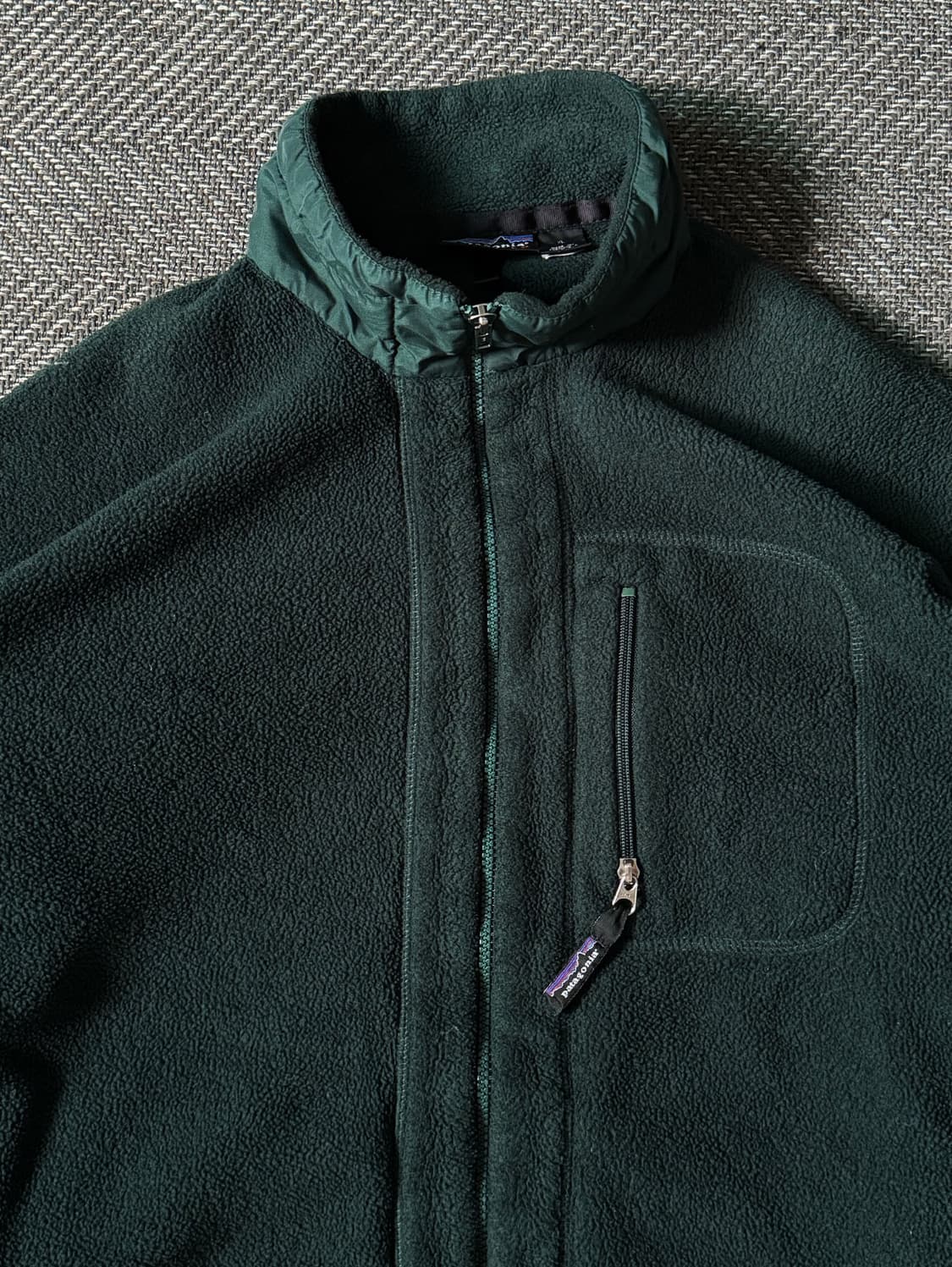 90s USA 파타고니아 신칠라 플리스 집업 자켓 (105-110) 상품이미지2