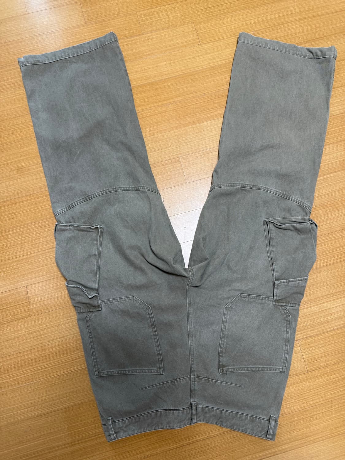 다이브인 WASHED VERN CARGO PANTS (KHAKI) 상품이미지3