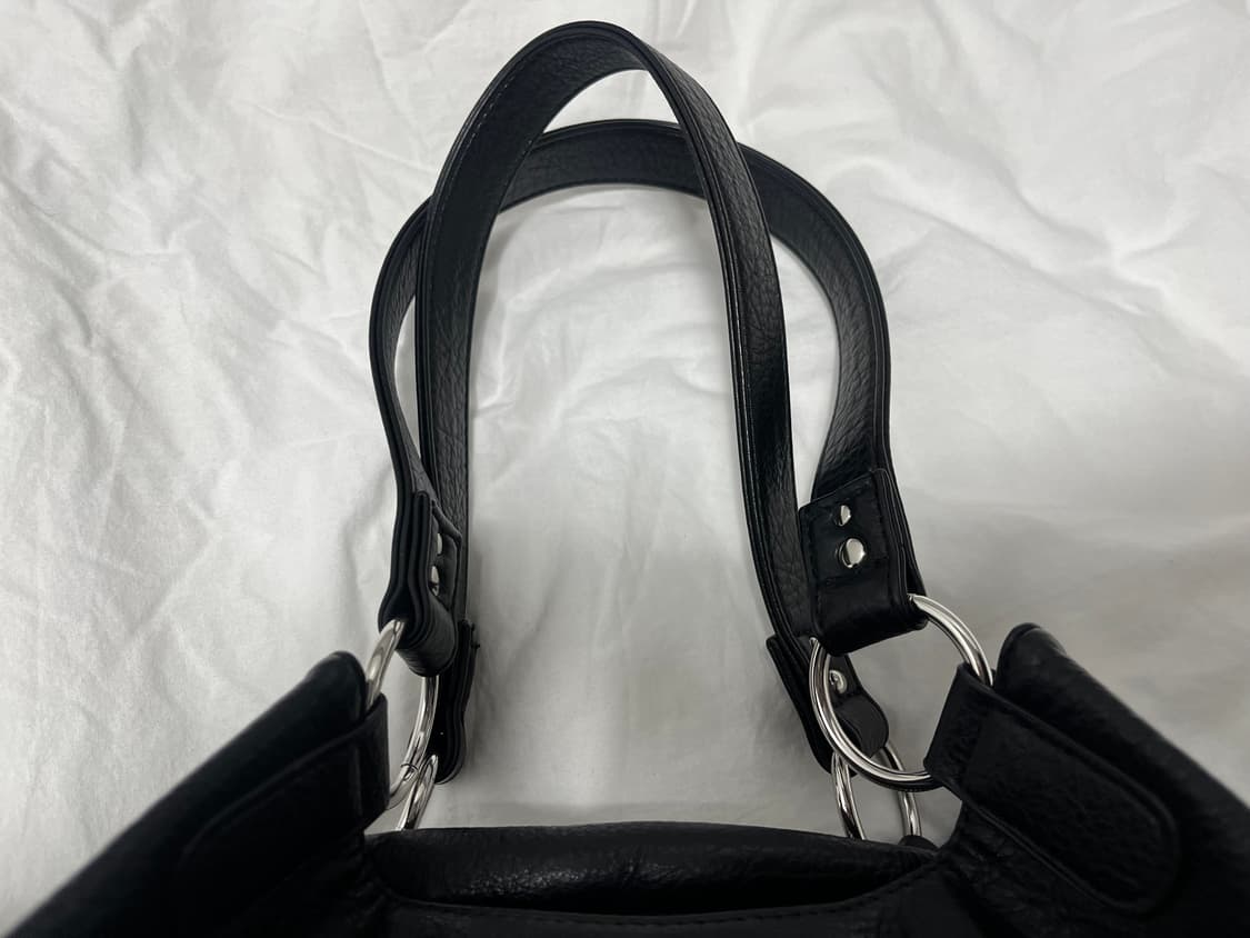 애즈온 보니타 빅백 블랙 상품이미지4