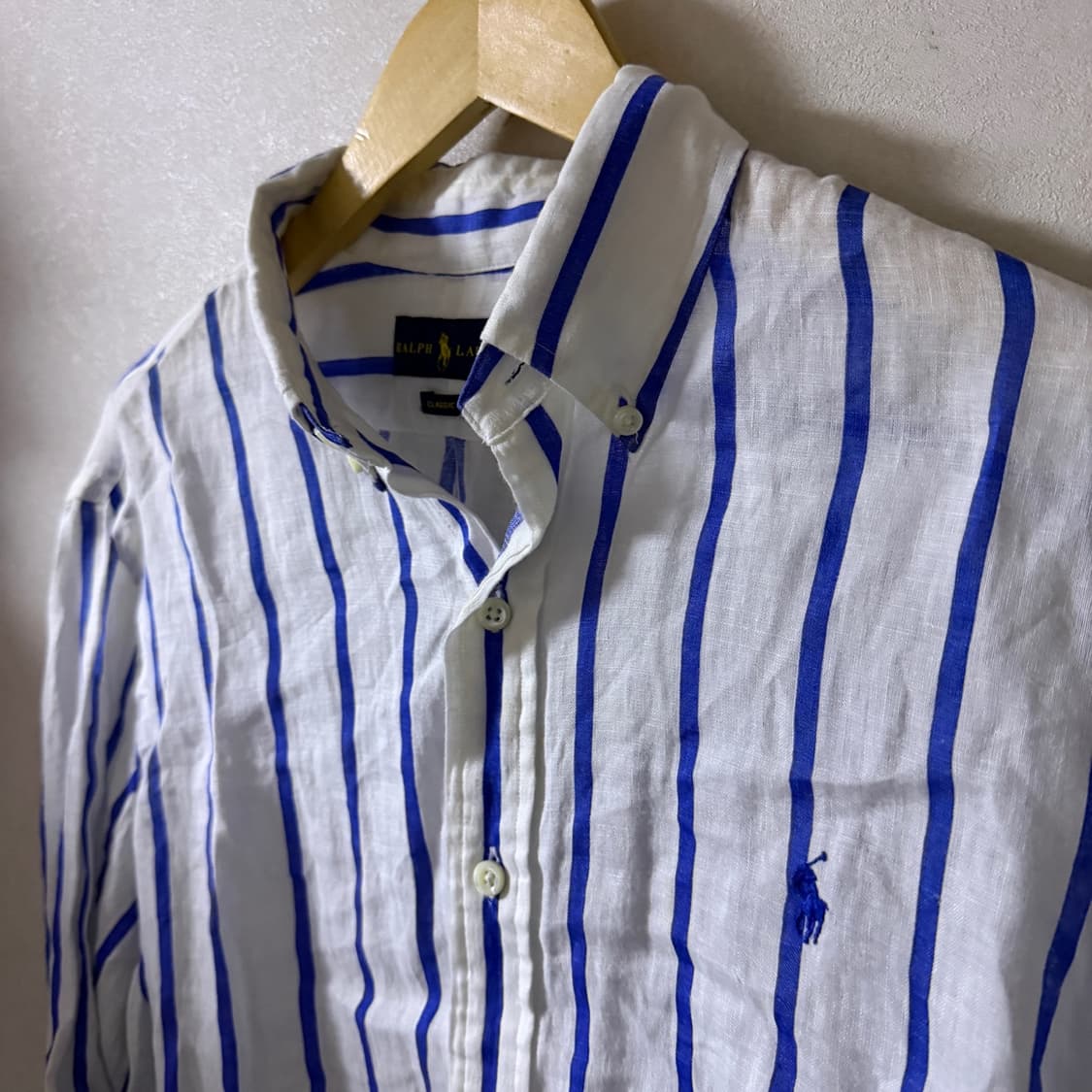 폴로 랄프로렌 린넨 스트라이프 클레식 핏 L (남성 105-110) 상품이미지2