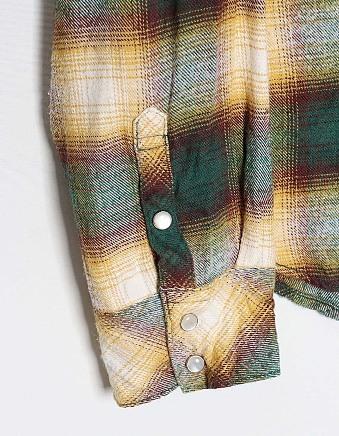  A R W Flannel Check Western Shirts 상품이미지4
