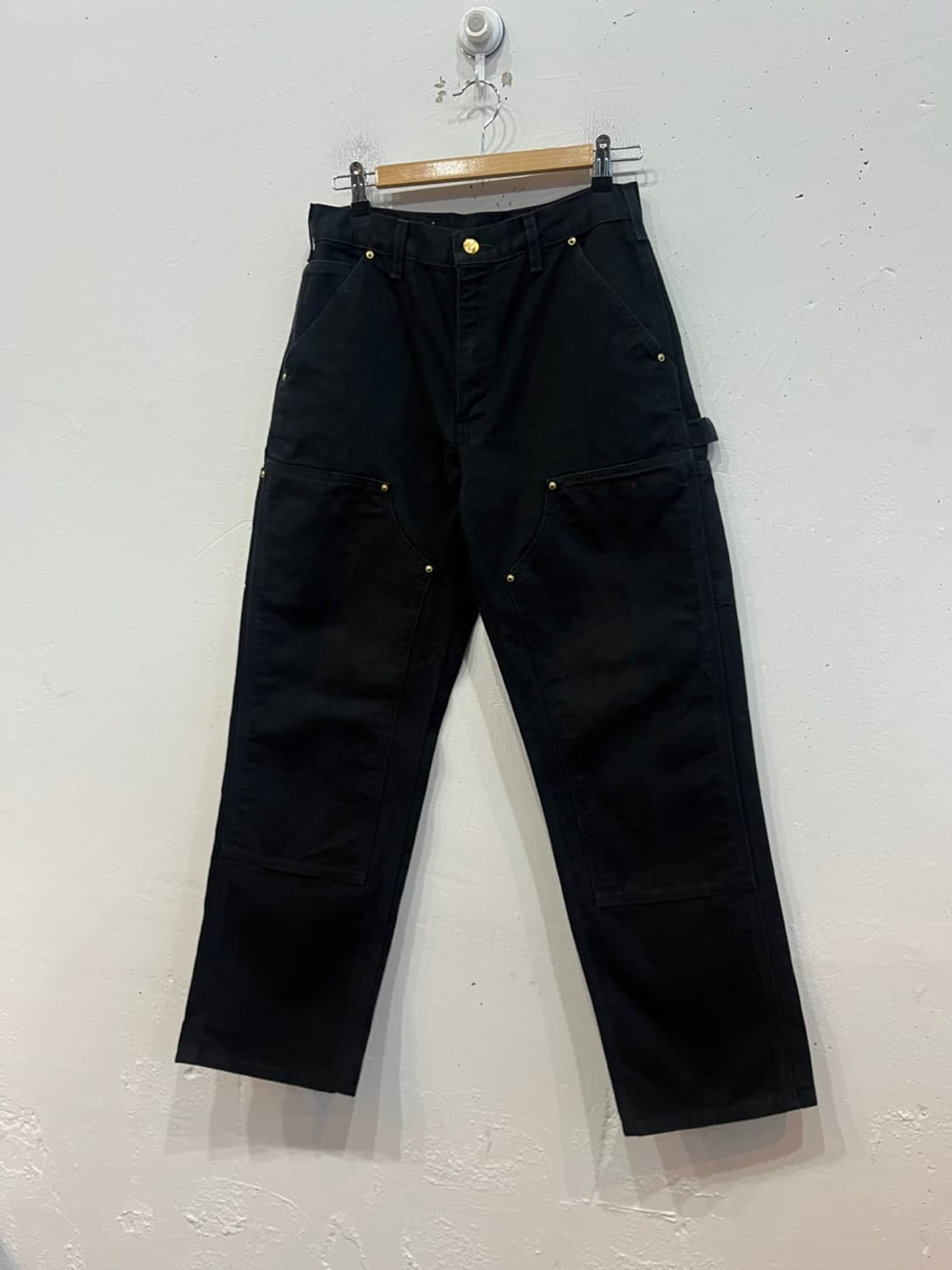 칼하트 캔버스 더블니 팬츠 Made in USA 상품이미지1