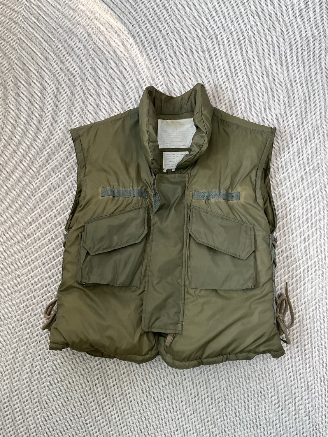 빈티지 휴스톤 m69 밀리터리 베스트 goa y2k  J03859 상품이미지6