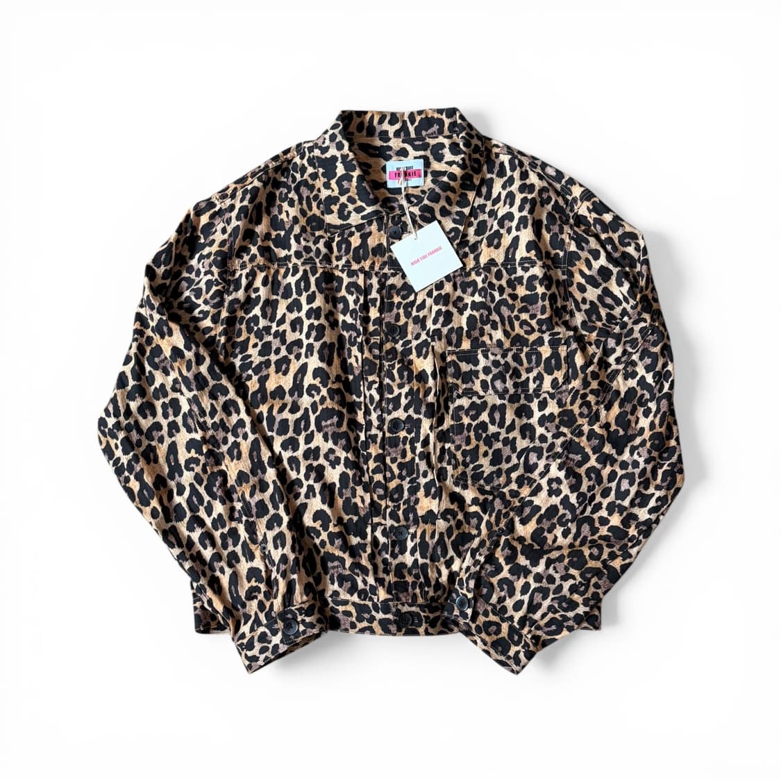 하이타이드 프랭키 Leopard Trucker Jacket 상품이미지6