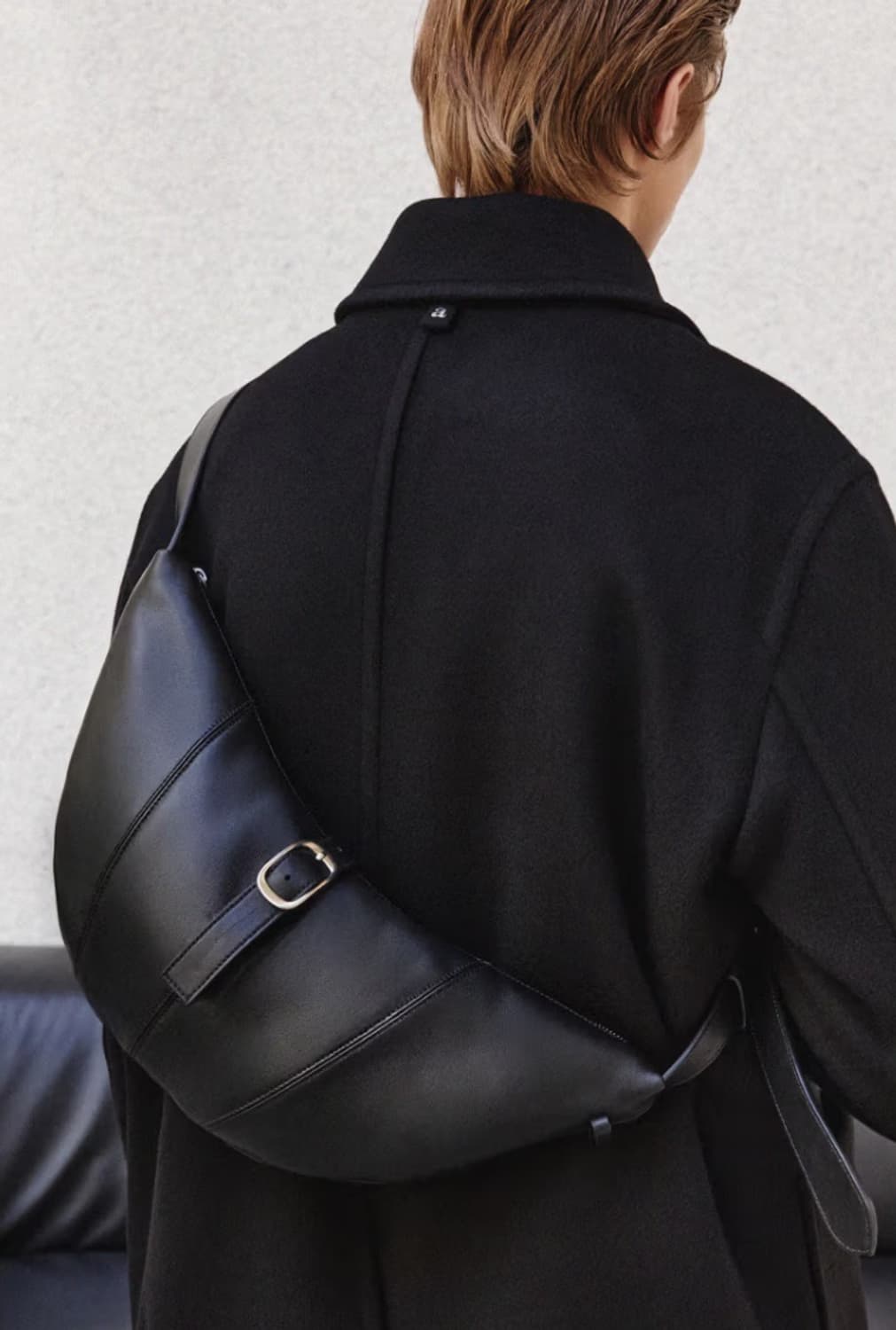 알레그리 램스킨 호보 크로스백 상품이미지1