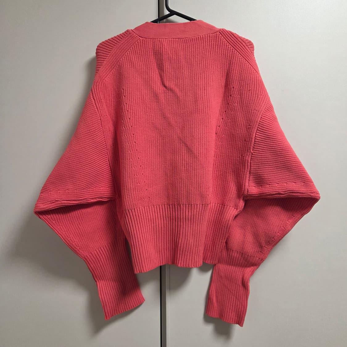 Titivate 재팬 벌룬핏 핑크 니트 가디건 Free 상품이미지6