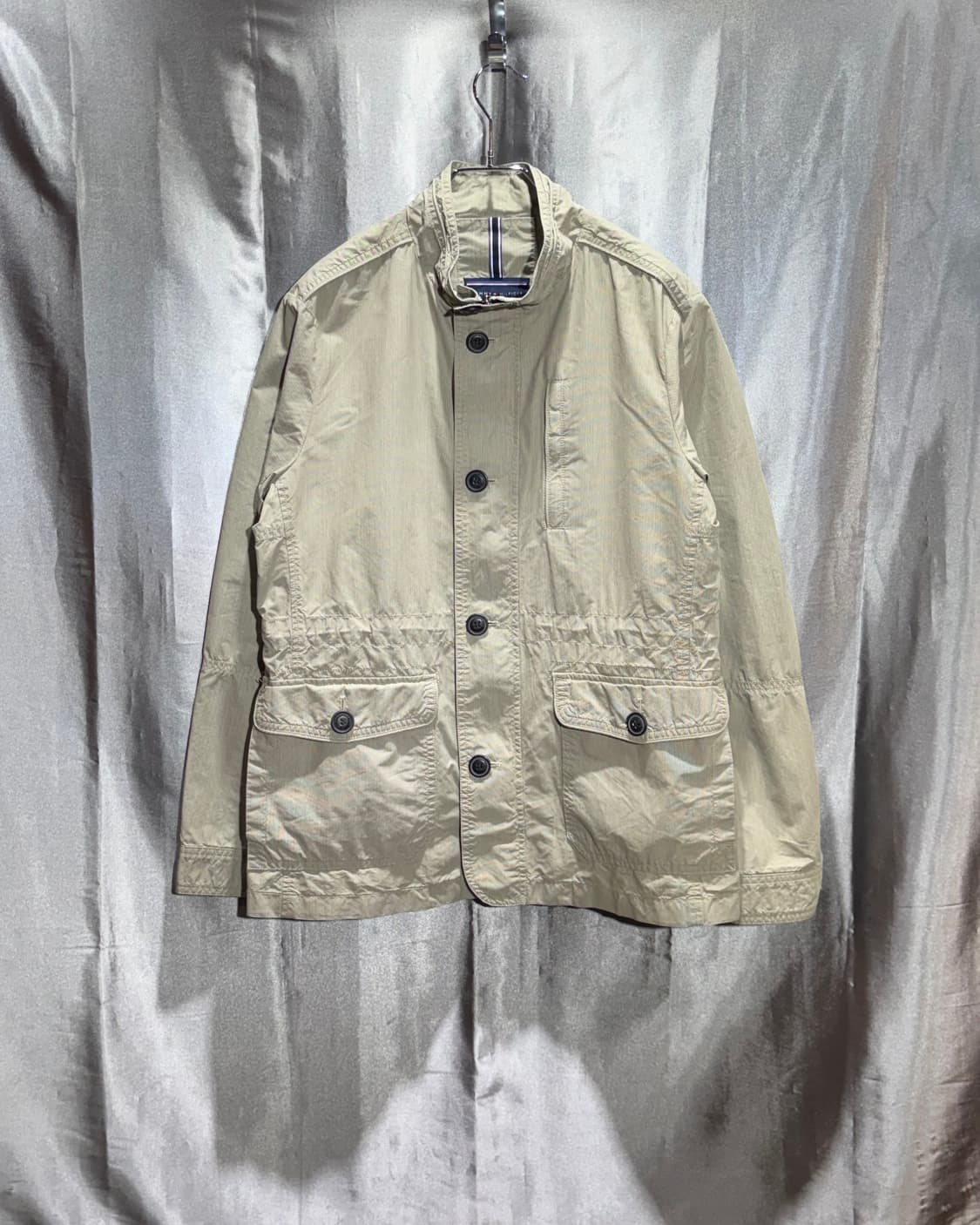 S 타미힐피거 베이지 투포켓 야상 자켓 상품이미지2