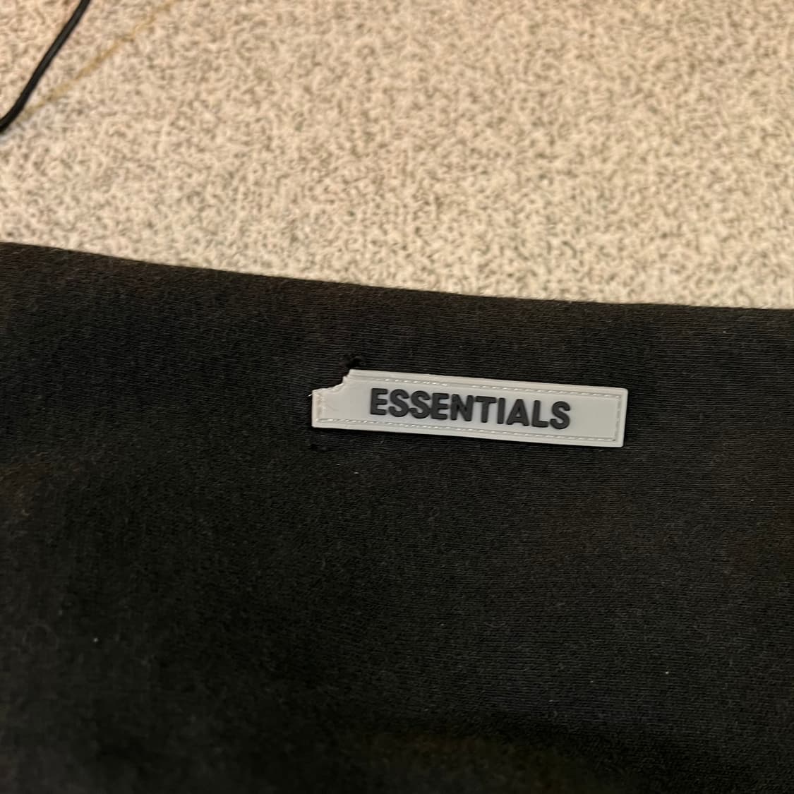 에센셜 빅로고 후드집업 상품이미지6