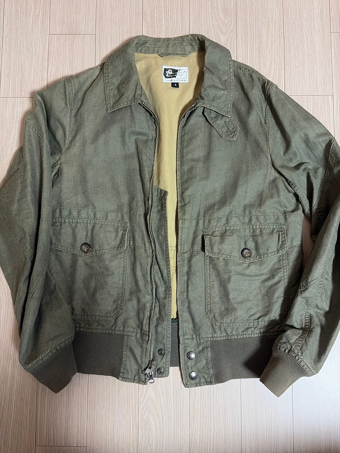 엔지니어드가먼츠 포플린 자켓 S 상품이미지1