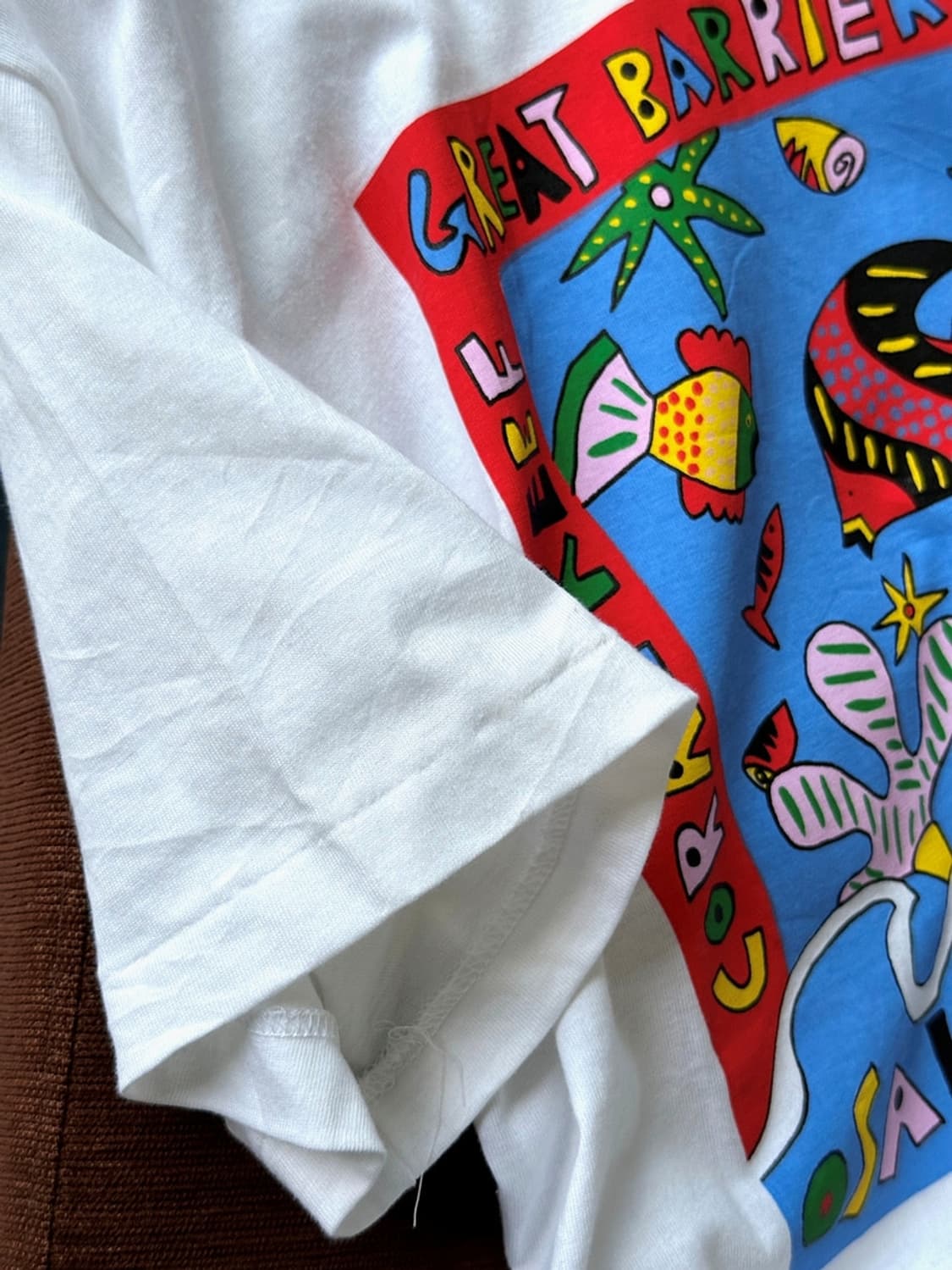 90's Design graphic printing t-shirt 상품이미지3