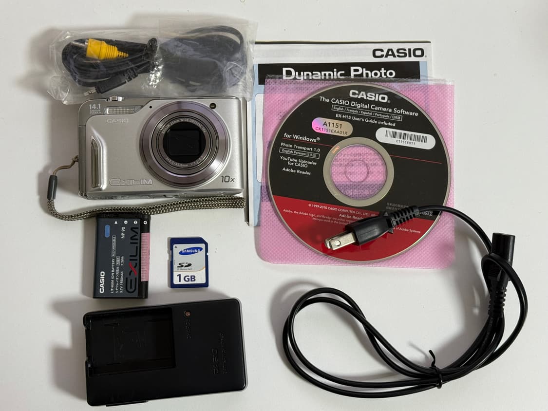 카시오 엑슬림 CASIO EX-H15 디카 상품이미지6