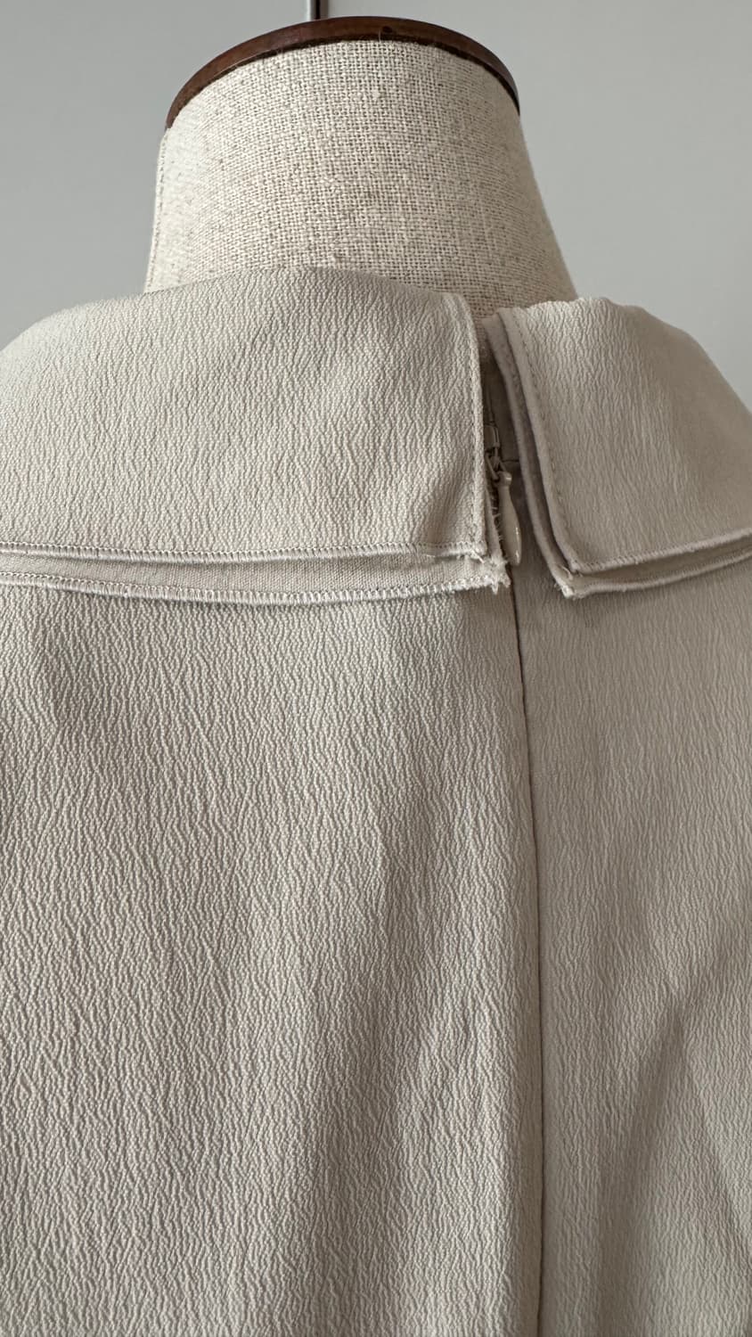 더아이잗컬렉션 셔츠형 롱 원피스  사이즈 44-55반  하객룩  상품이미지10