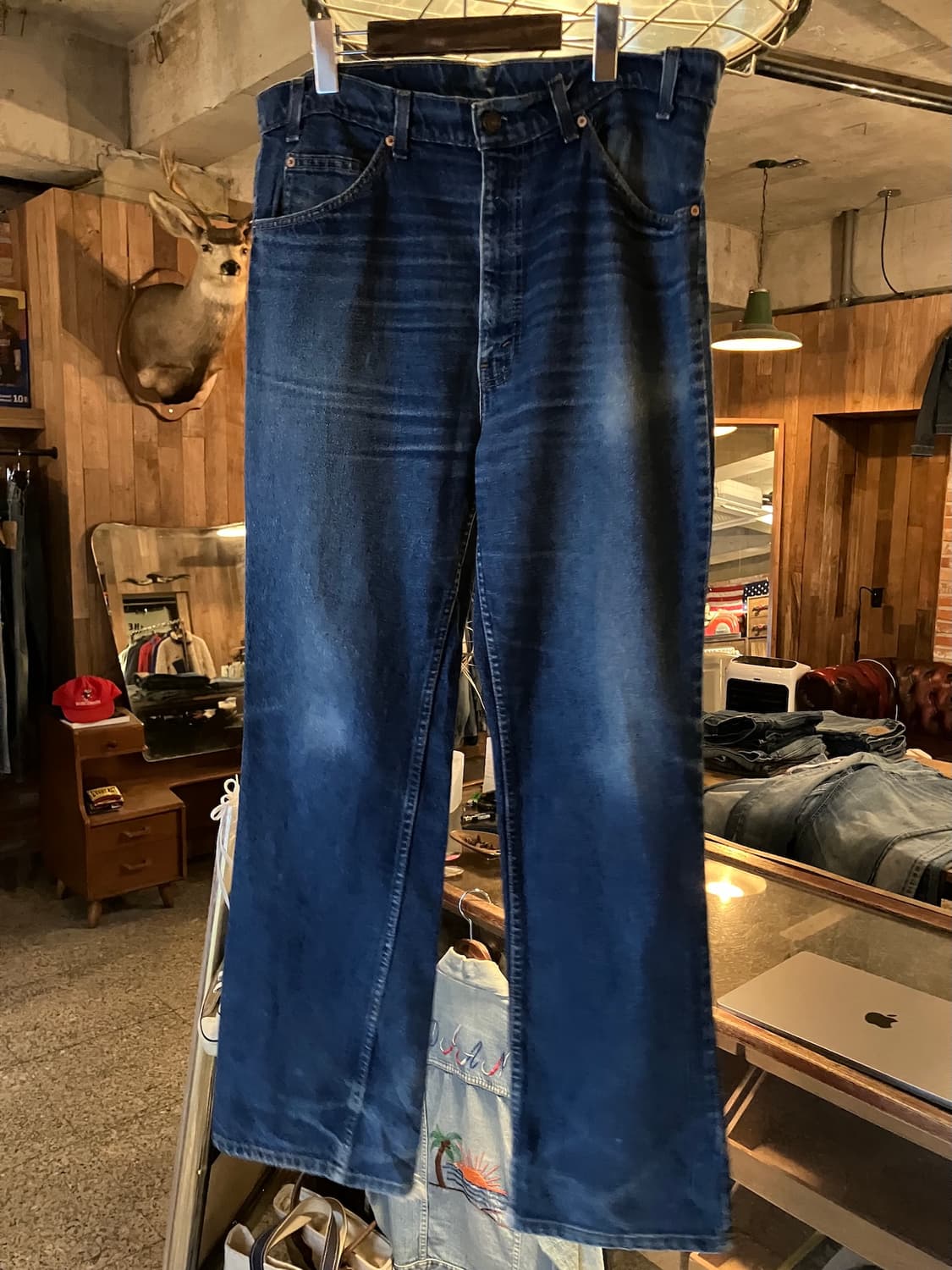 90s USA 빈티지 리바이스 517 부츠컷 데님 팬츠 상품이미지2