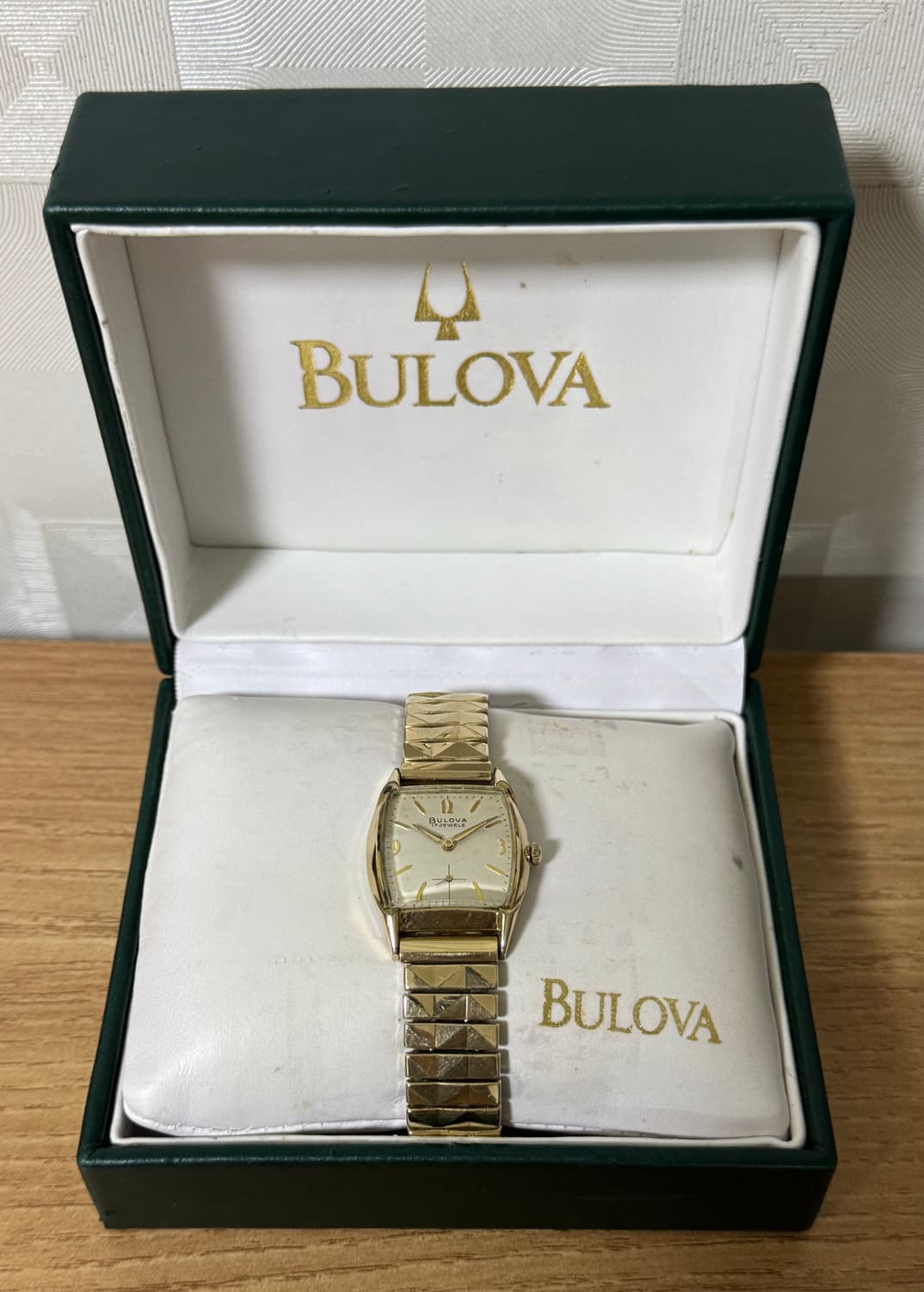 빈티지 부로바(Bulova) 금장 수동 손목시계 상품이미지2