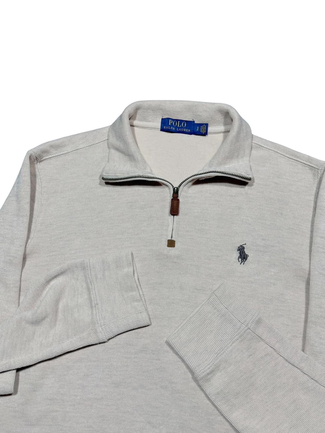Polo Ralph Lauren 폴로 랄프로렌 반집업 코튼 니트 상품이미지2