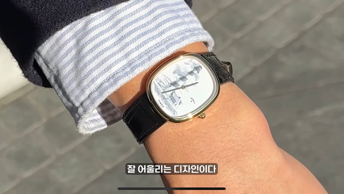 타이맥스 노아 라이트하우스 워치 블랙 골드 상품이미지1