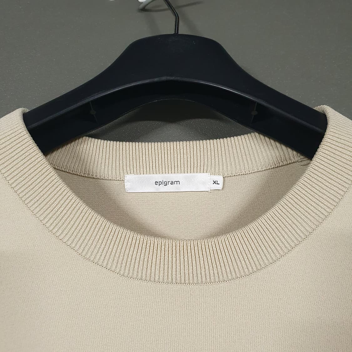 XL 105) 에피그램 22FW 사이드 포인트 풀오버 니트 스웨터 맨투맨 상품이미지6