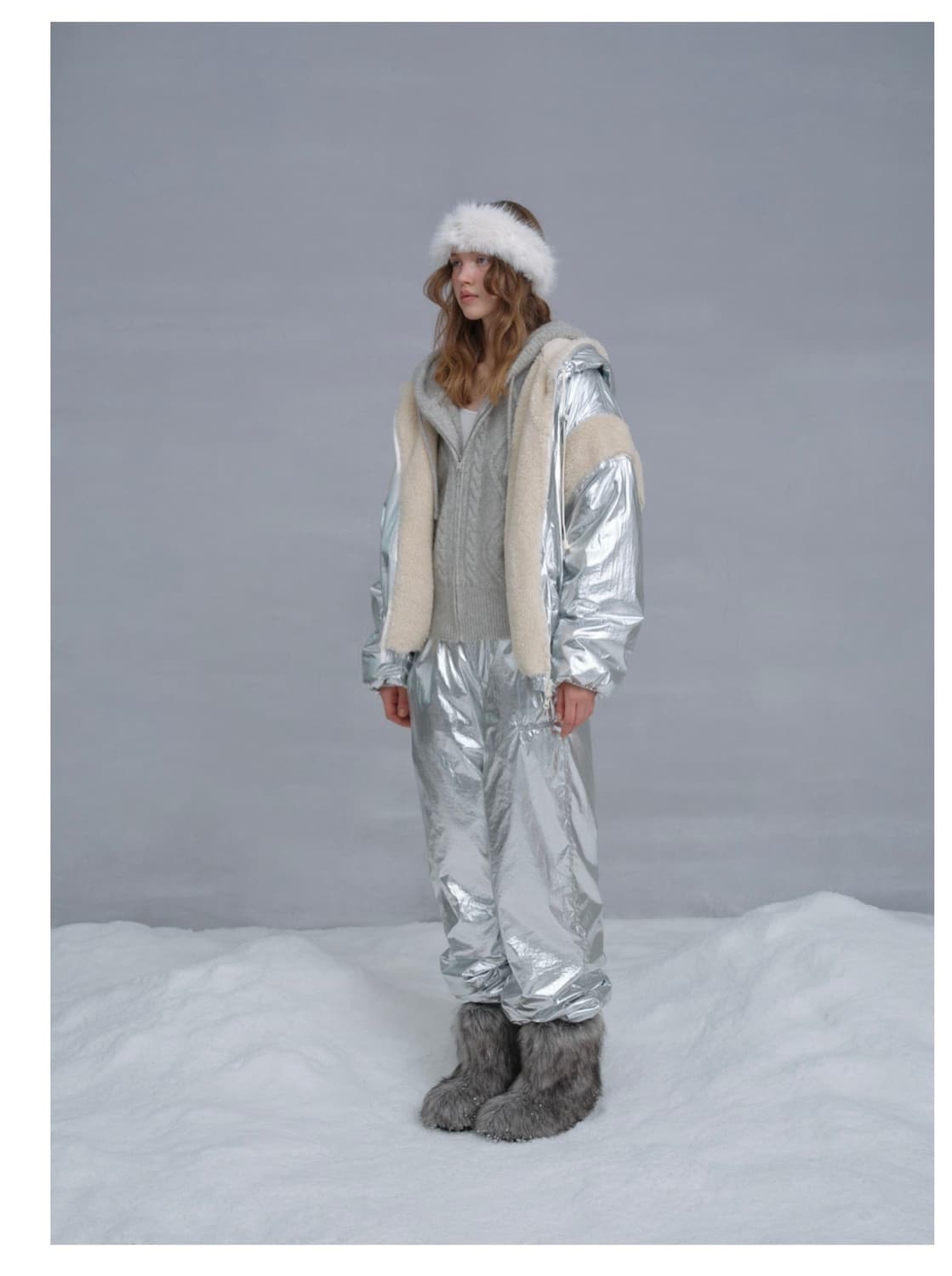 더바넷 퍼 fur 헤드밴드 머리띠 헤어밴드 상품이미지2