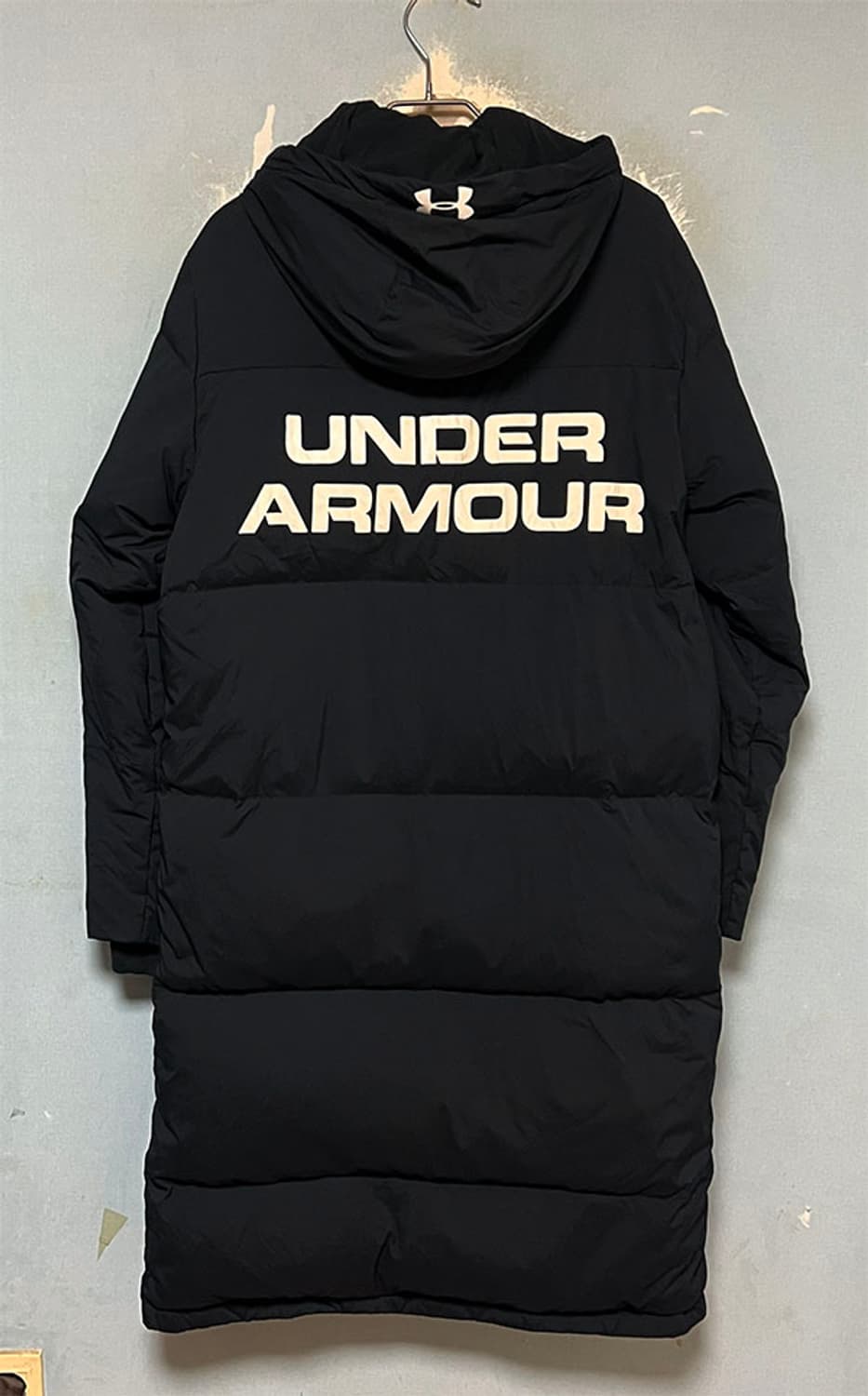 언더아머 남자 롱패딩 덕다운 블랙 캐주얼 M 95 상품이미지2