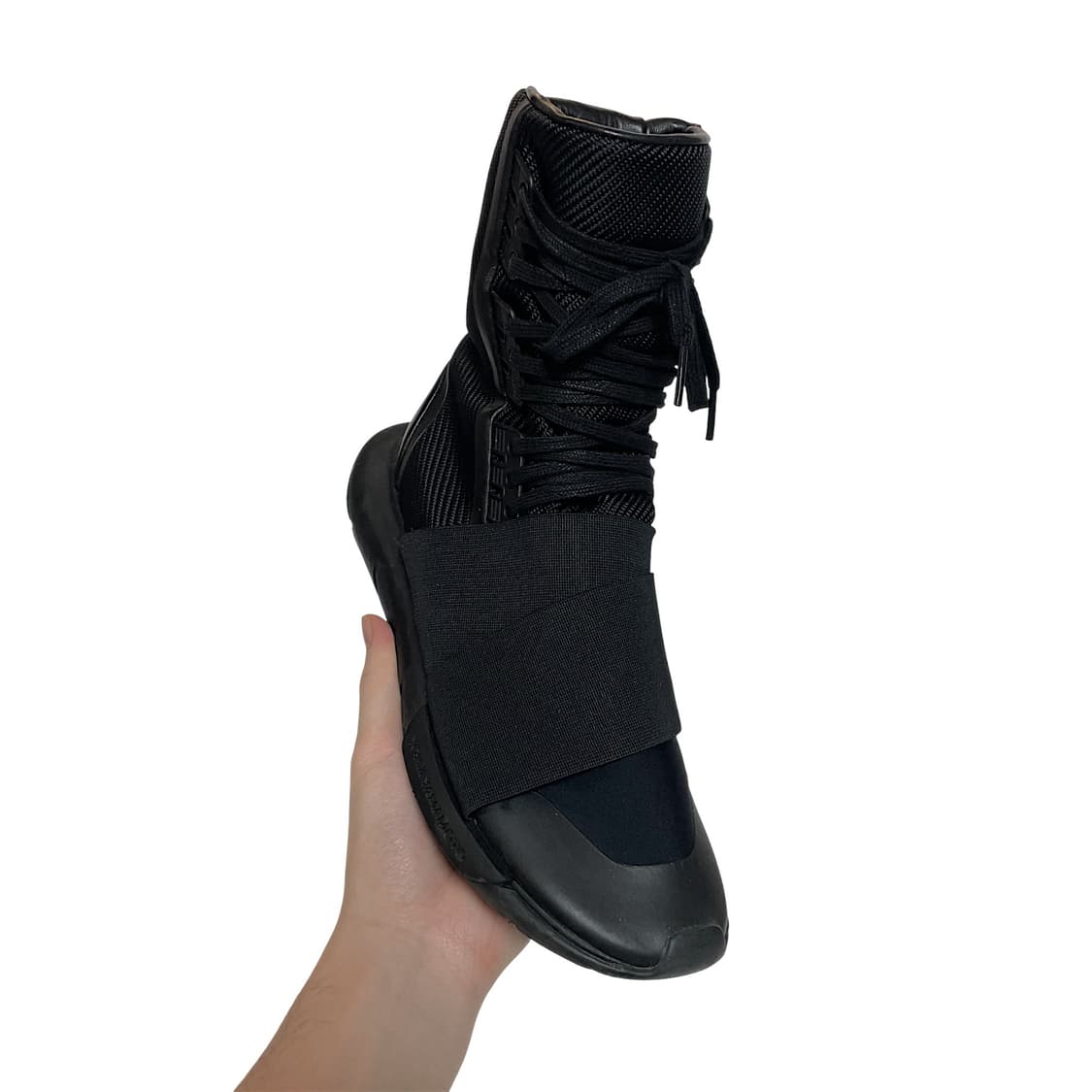 요지 야마모토 콰사 부츠 트리플블랙 AD2017 상품이미지5