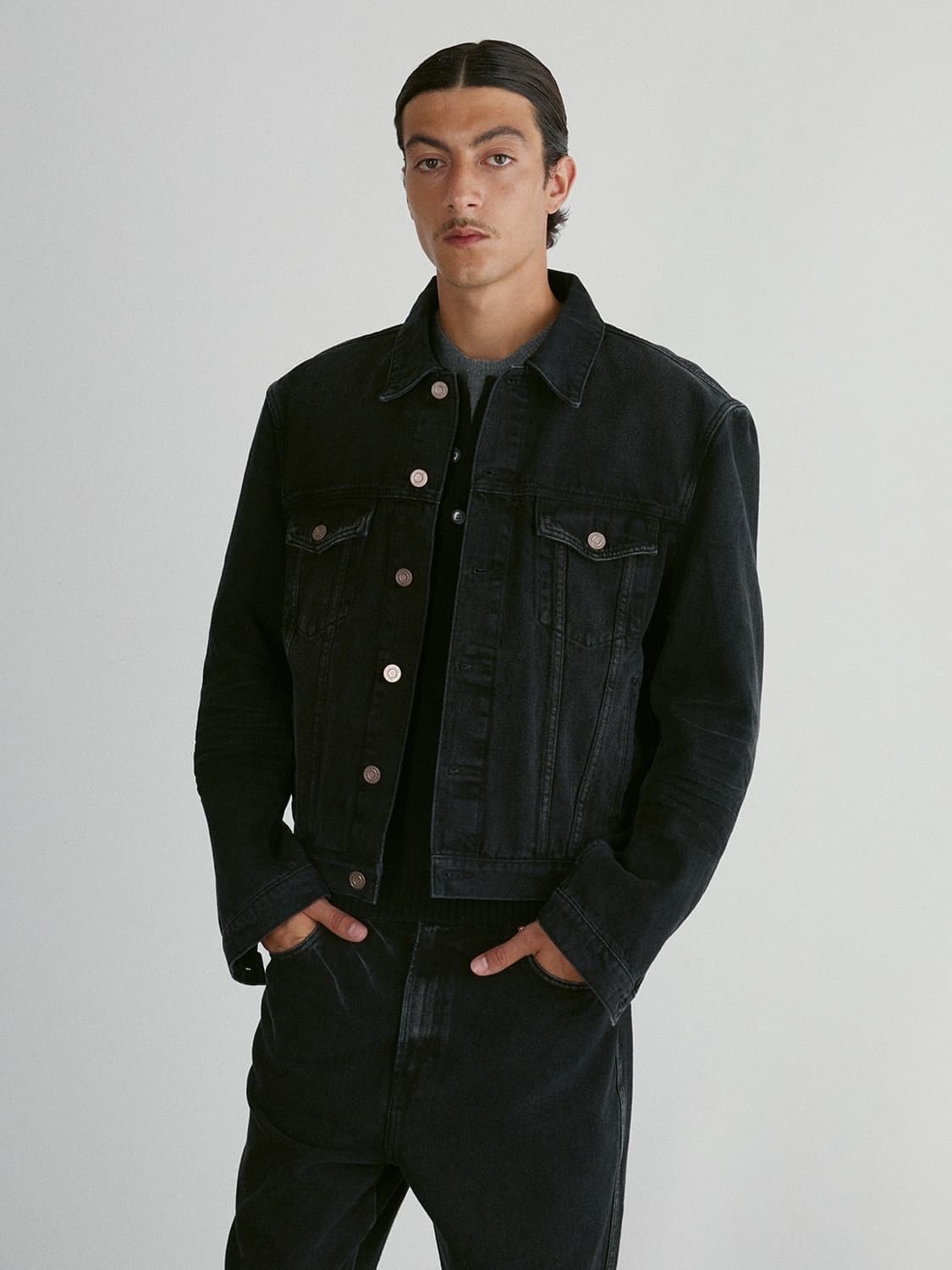 렉토 빈센트 데님 트러커 자켓 S 상품이미지1