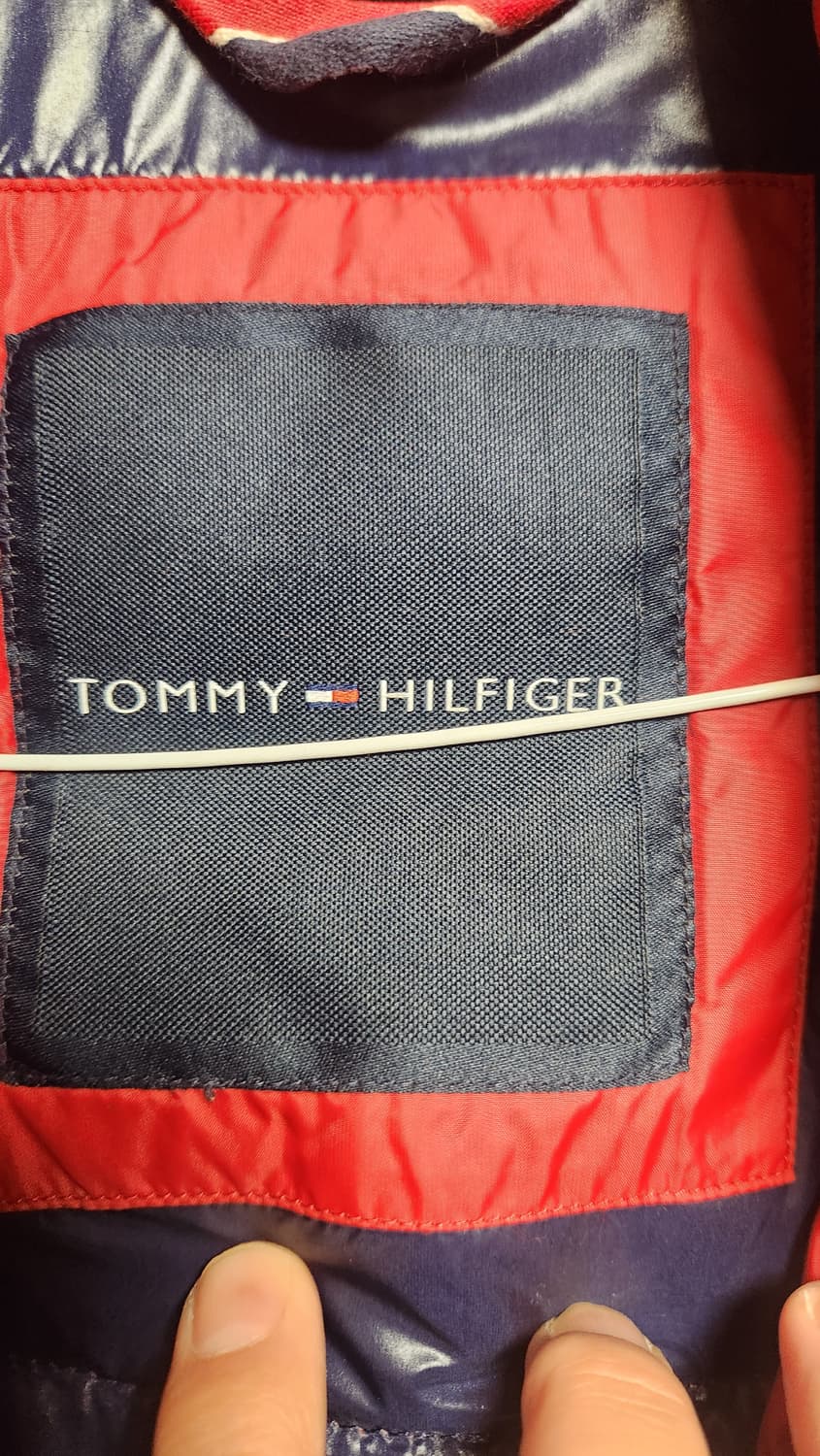 타미 레드 패딩조끼 L 105 상품이미지4