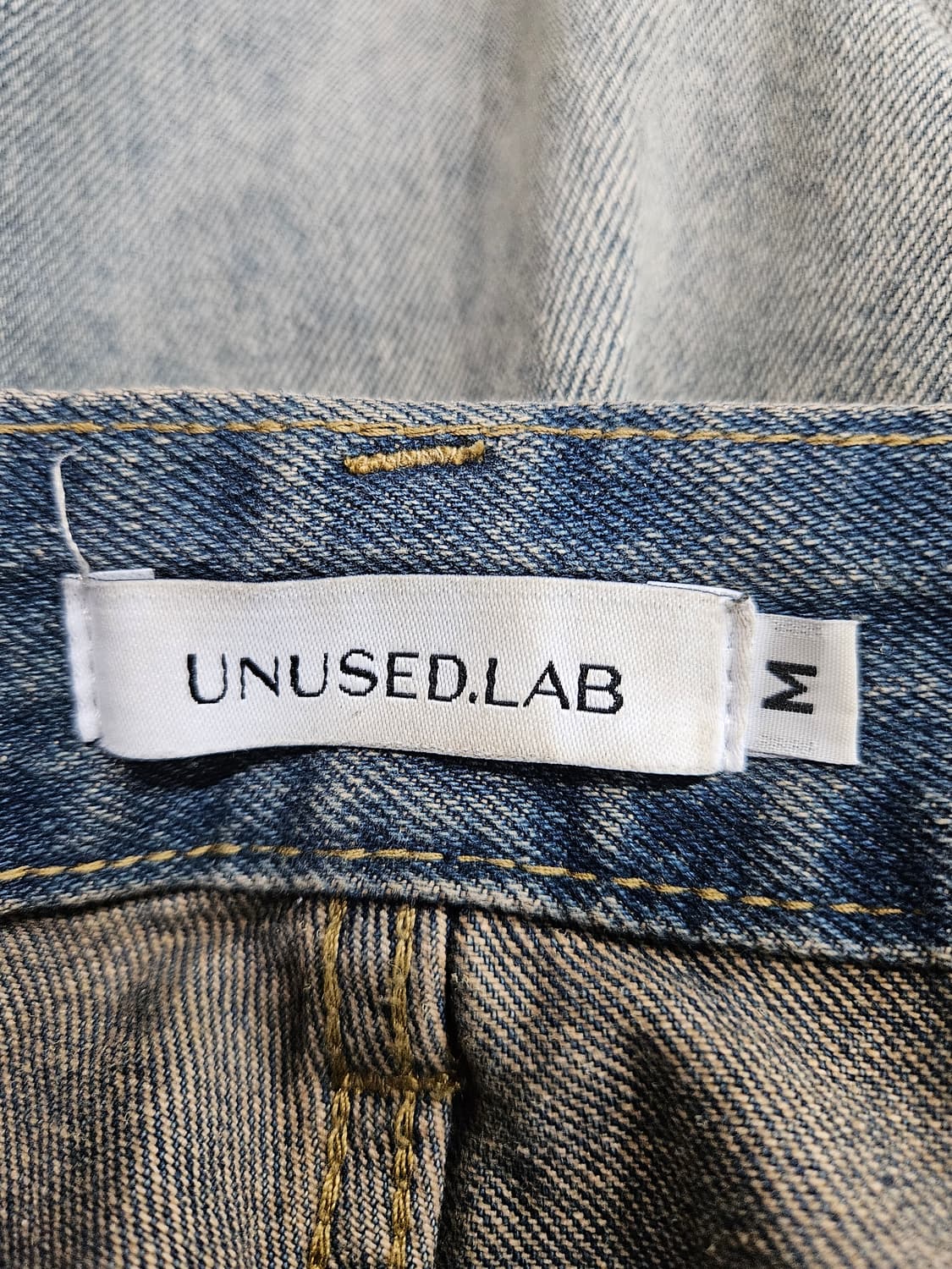 언유즈드 UNUSED.LAB 남성 허리 30 데님 카고팬츠  상품이미지3
