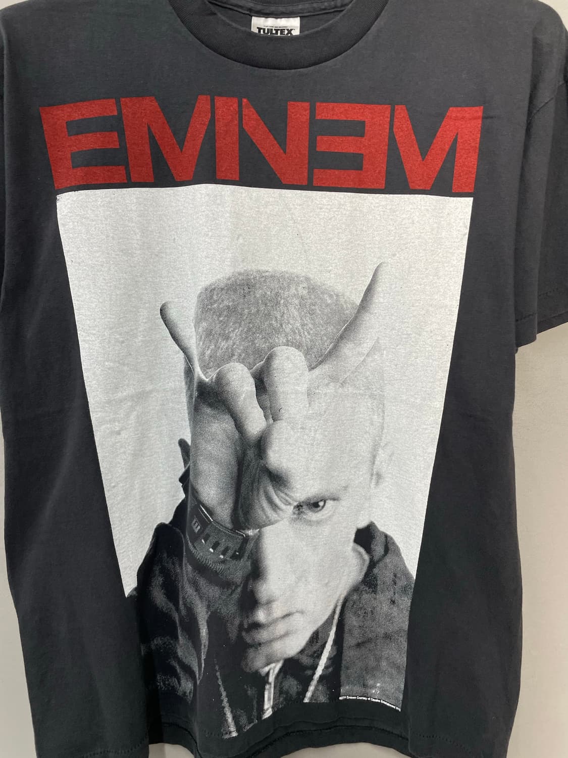 빈티지 에미넴 2014 몬스터 투어 데빌혼 반팔 H2444 상품이미지3