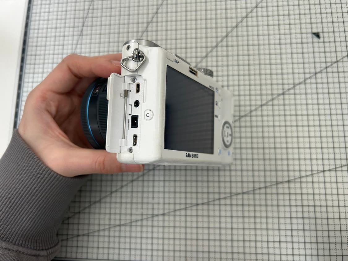 samsung NX100 카메라 화이트 상품이미지5