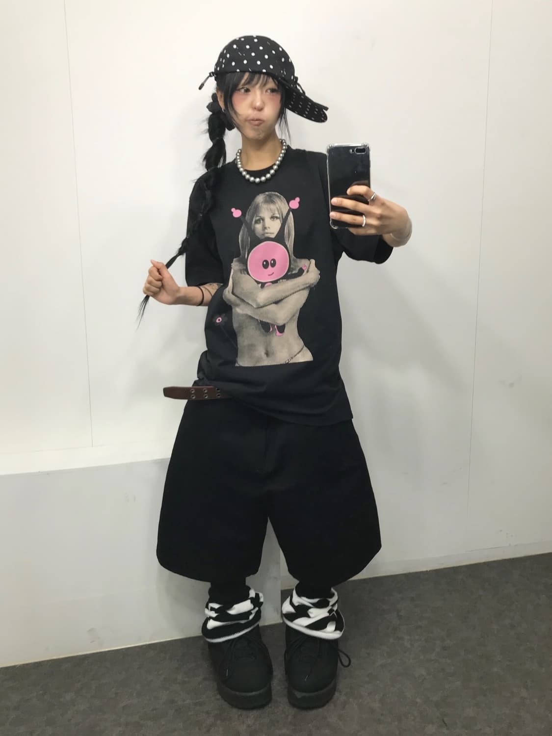 히스테릭글래머 X P.A.M 콜라보 반팔 티셔츠 상품이미지6