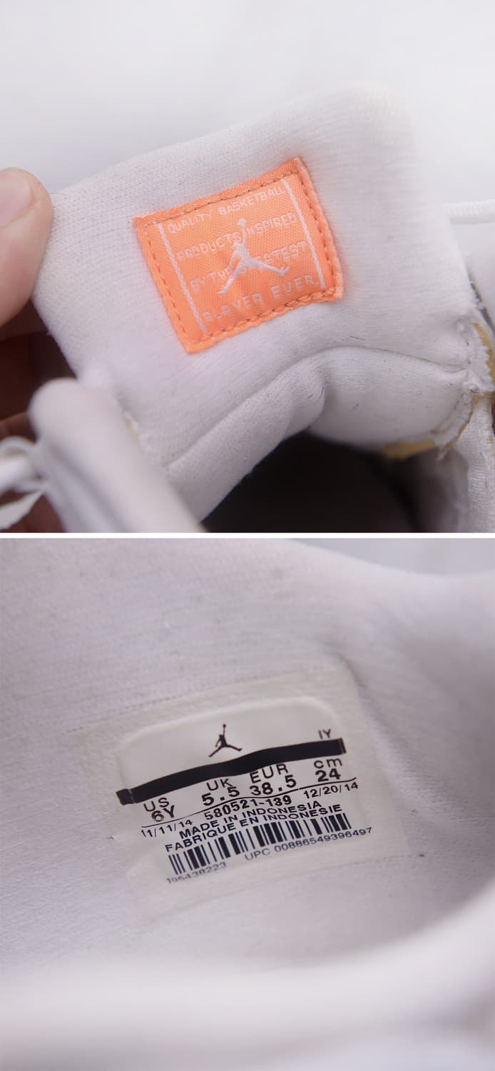 나이키 에어 조던11 레트로 로우 브라이트 시트러스 (240-245) 상품이미지10