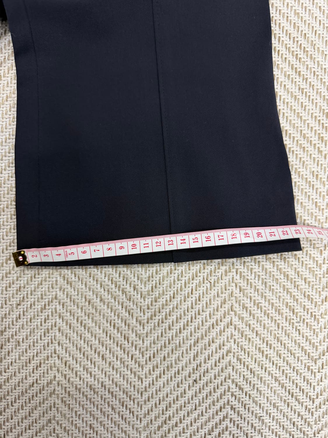 정품) 오브제 한섬 블랙 부츠컷 여성팬츠 61 상품이미지10