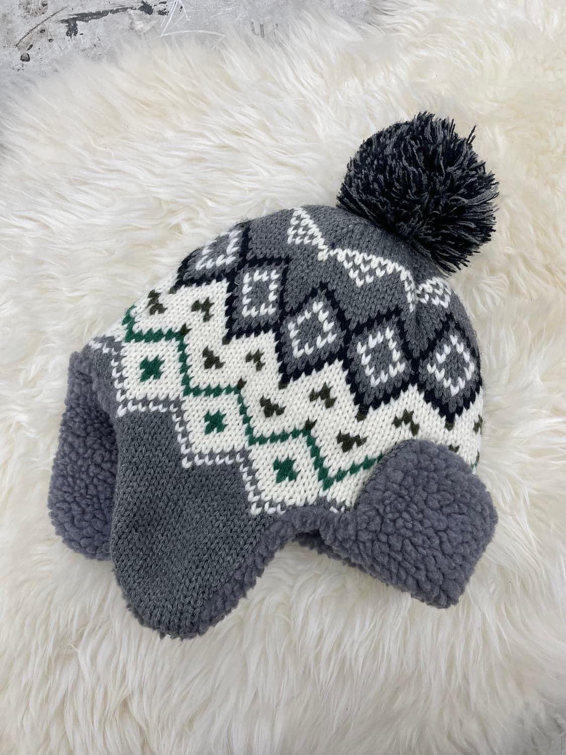 그레이 노르딕 이어머프 비니 상품이미지2