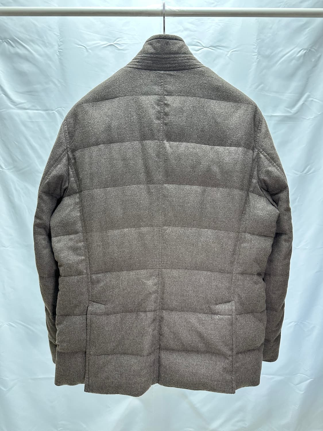 브루넬로쿠치넬리 캐시미어100 브레스티드 구스다운 패딩 자켓 XL 상품이미지5