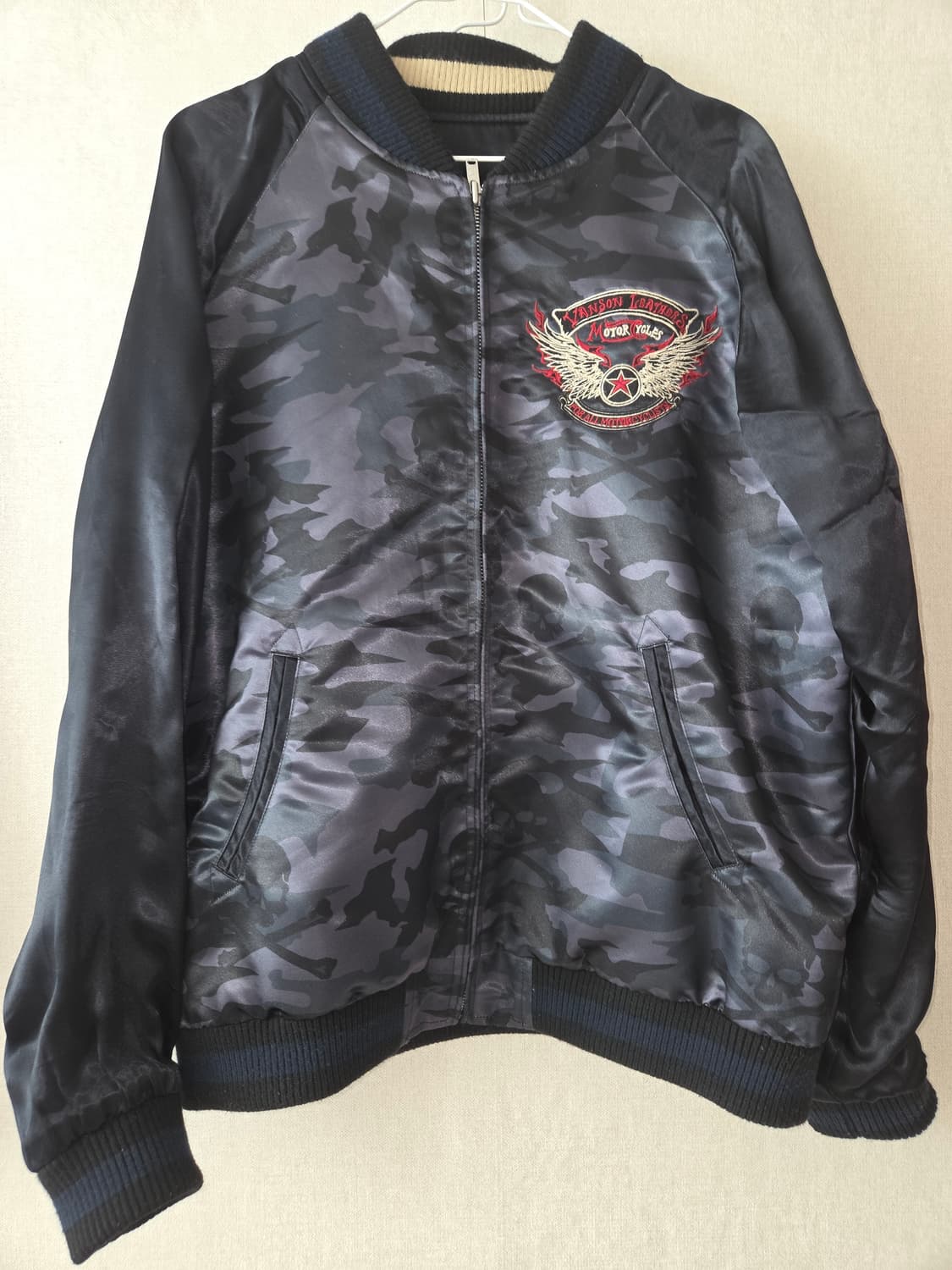 밴슨 레더 리버시블 자켓 상품이미지1