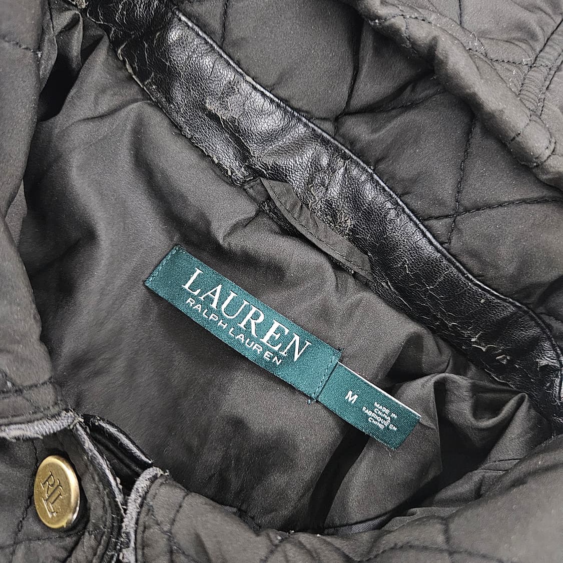 [M] 로렌 랄프로렌 퀄팅 후드 롱코트 자켓 1110J1 상품이미지3