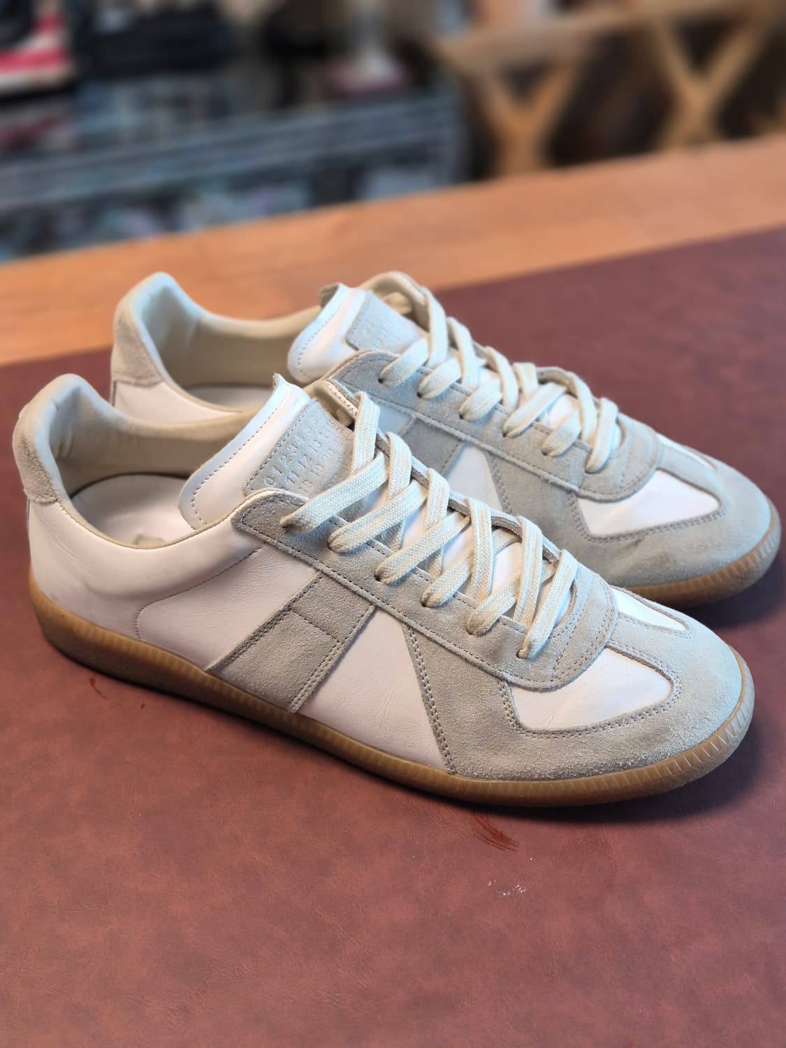 실착용1회 265(41.5) 정품메종 마르지엘라독일군 스니커즈 상품이미지2